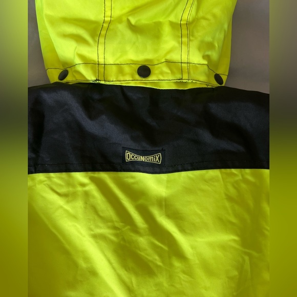 Occunomix Speed Collection SP-CVL Mens Neon Yellow Black Jump Suit Sz XL - Picture 7 of 7